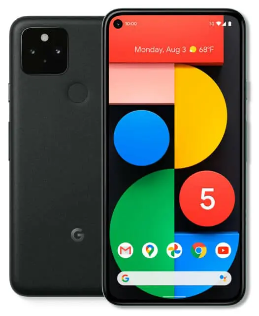 Google Pixel 5, refurbished product photo