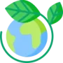 A green plant with leaves symbolizing sustainability, ecology, and environment, reflecting Earth, ESG values, and the protection of planet earth’s ecosystem
